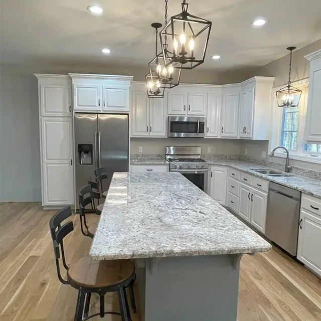 Cabinet refinishing services provided by MJ's Painting