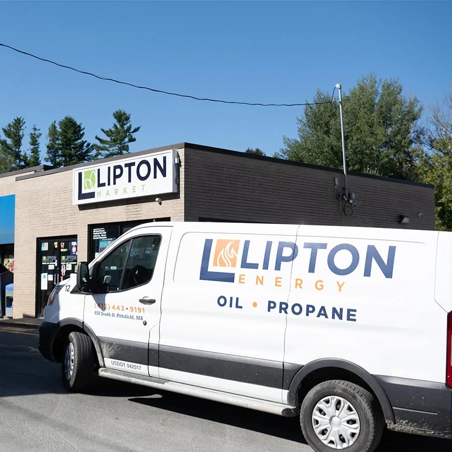 lipton van at lipton market