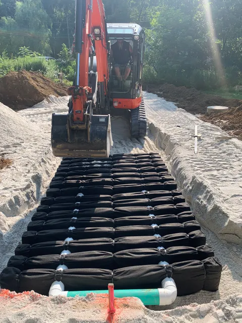 T. Palmer Septic Service LLC work photo