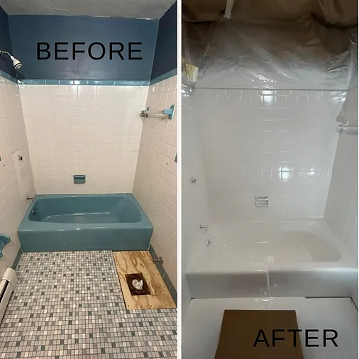 work photo from jandjtubandtilerefinishing.com