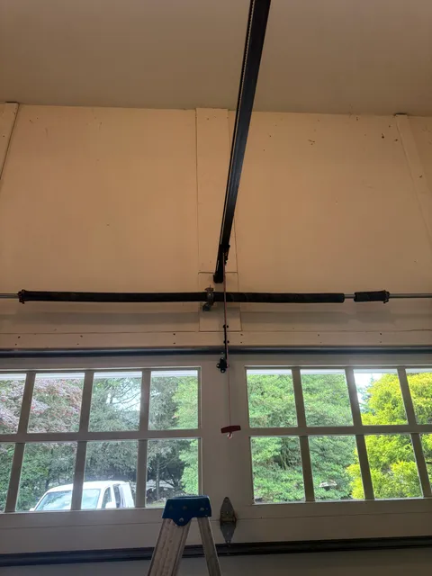 Garage door torsion spring replacement in Simsbury CT