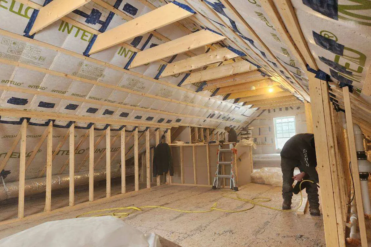 Attic Hot Roof – Wilmington, MA