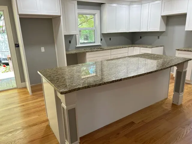Stone Cabinets Installation