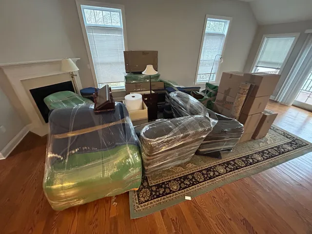 College Hunks Hauling Junk and Moving Danbury work photo
