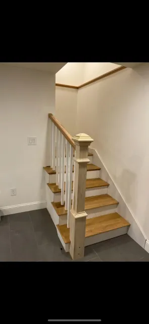 renovated stairs