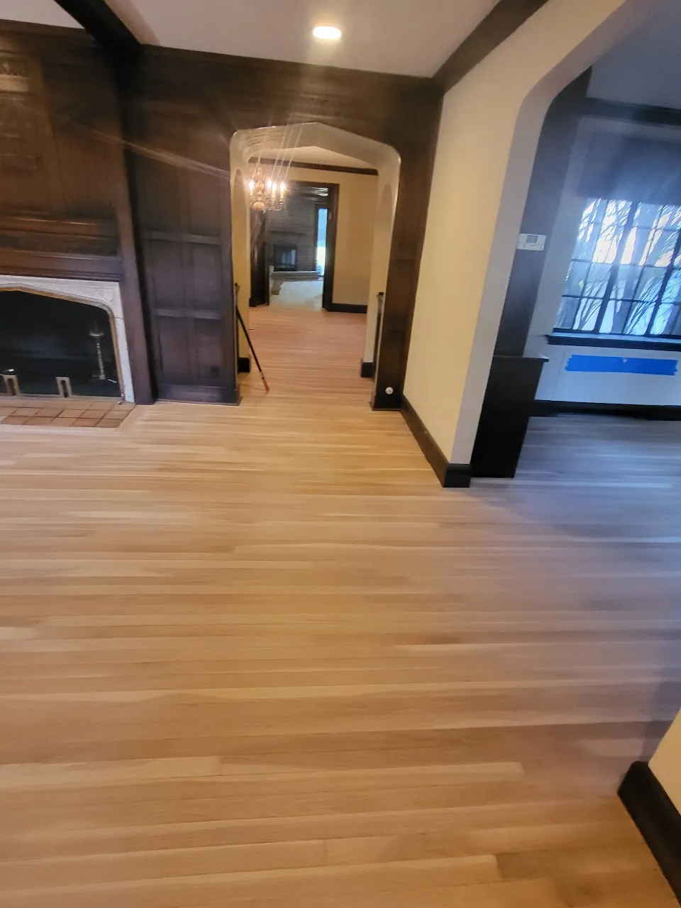 Refinished room