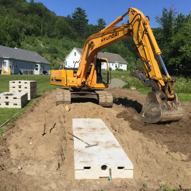 AJM Septic and Excavating work photo