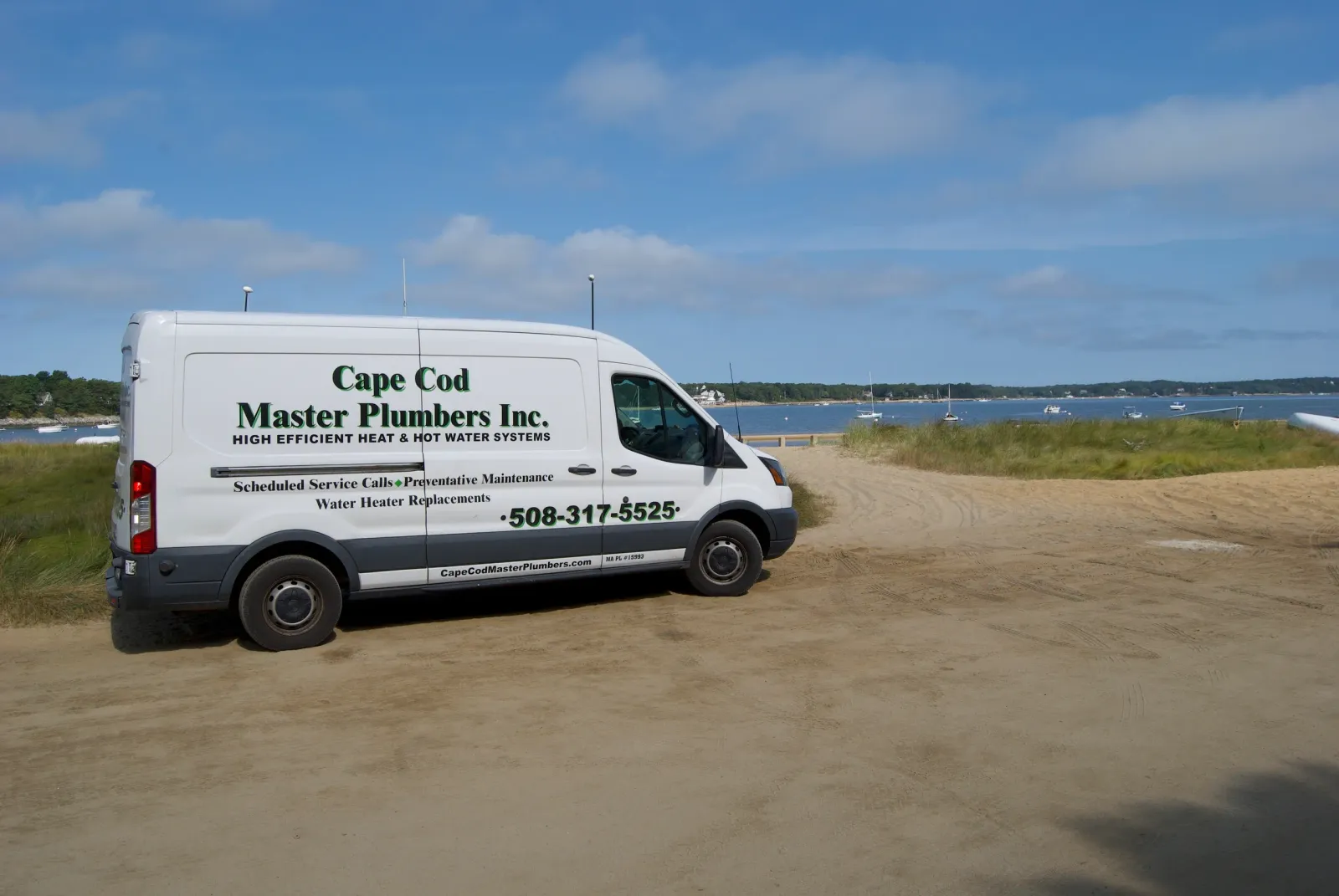 work photo from capecodmasterplumbers.com