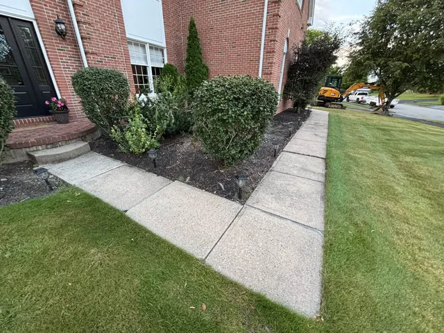 Before — Shrewsbury front yard b1