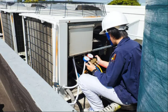 work photo from vaughnplumbinghvac.com