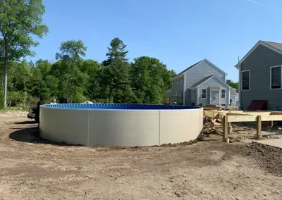 Round Radiant Swimming Pool