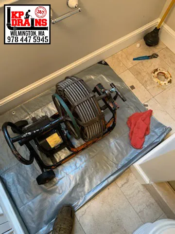 work photo from kpdrains.com