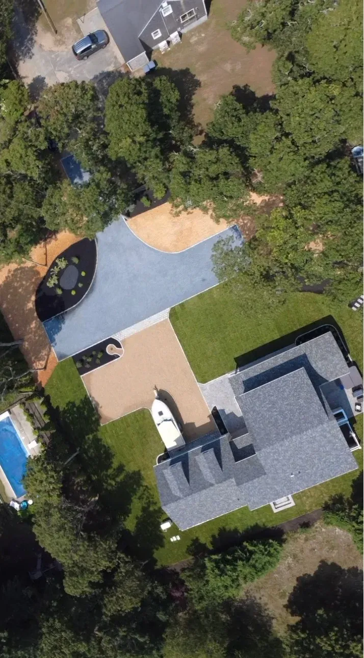 Landscape design and outdoor lighting on Cape Cod