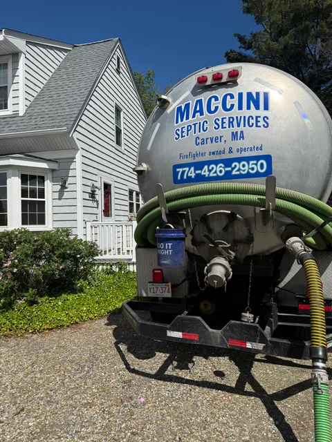 Maccini Septic Services work photo