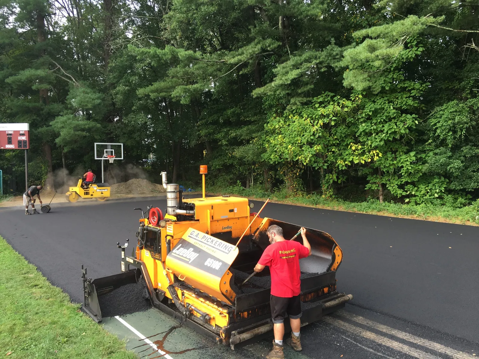 work photo from pickeringpaving.com