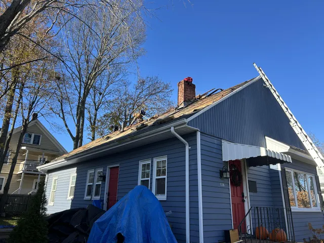 roof replacement Weston MA residential exterior project