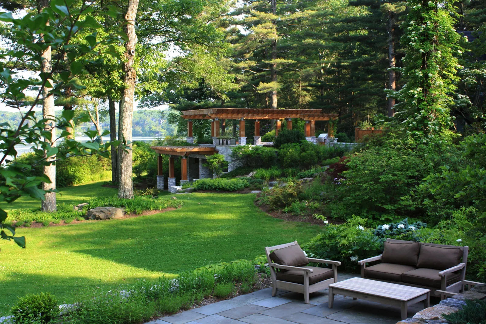 Landscape architects and designers Sherborn Massachusetts Phippsburg Maine