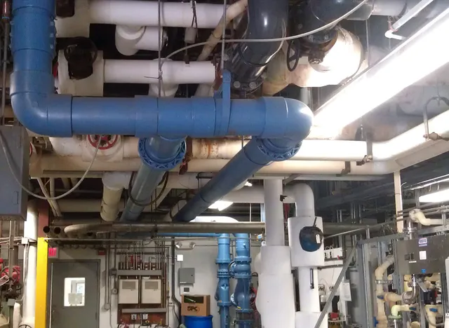 Industrial Cooling Tower Recirculating Water Pipe System