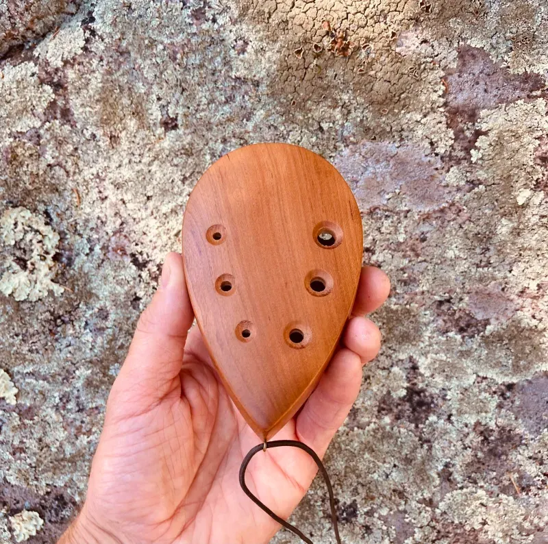 Cherry Ocarina Flute
