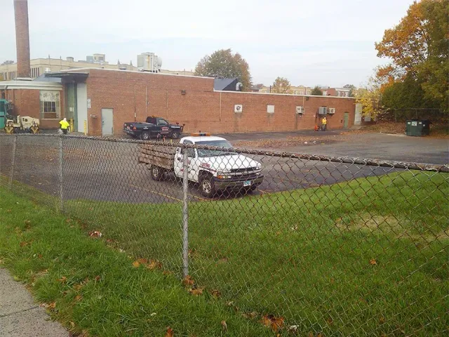 Parking lot.
