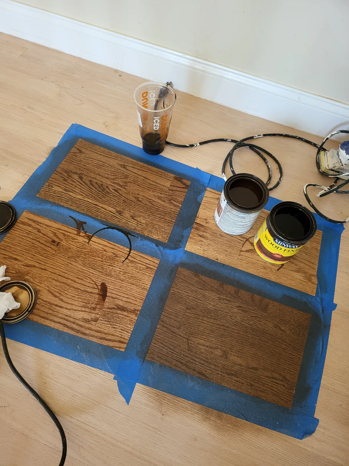 Floor in progress