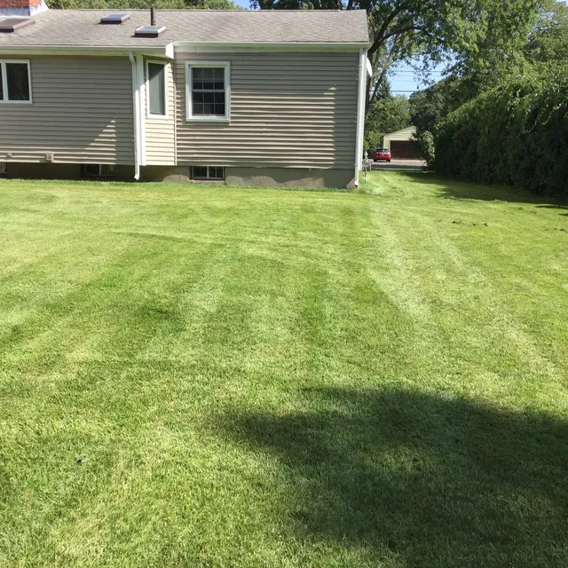 Longmeadow Lawn Care work photo