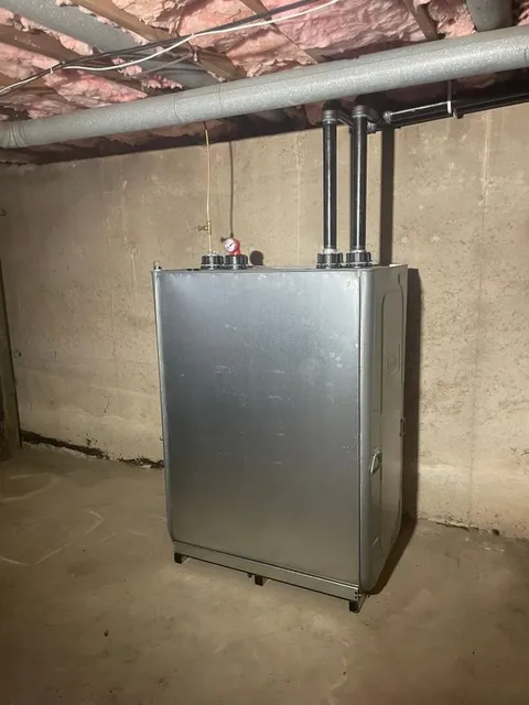 Roth Oil Tank Installation