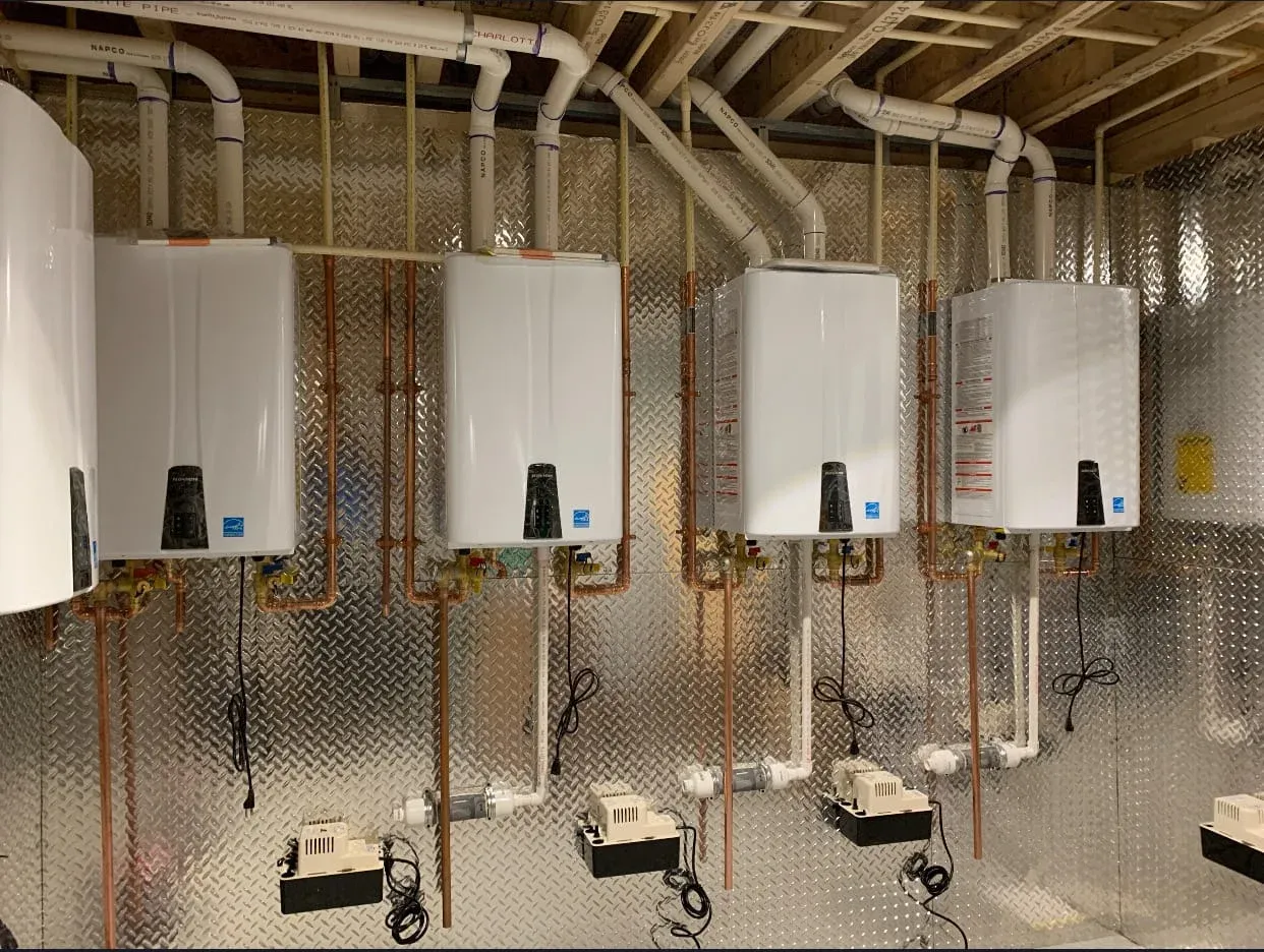 Tank Water Heaters gas, RW plumbing