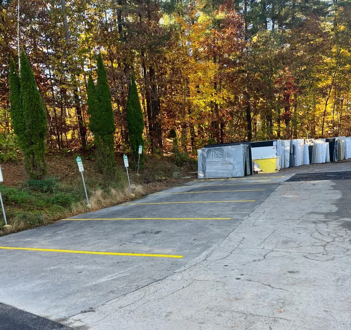 Parking Lot Line Stripe
