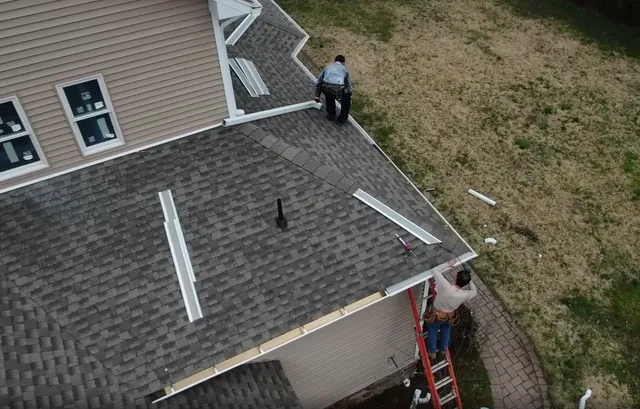 New England Gutter Protection work photo