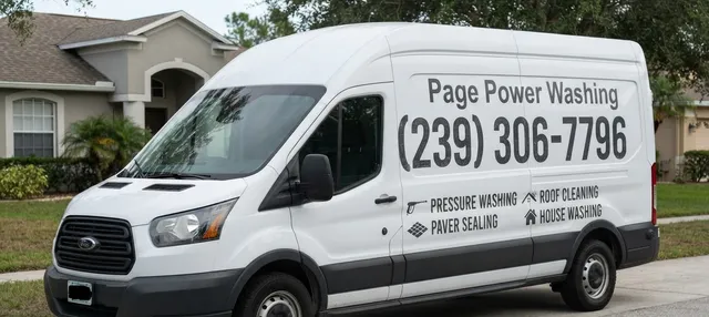 Page Power Washing work photo