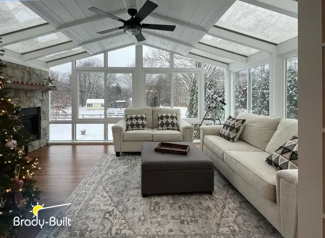 Brady-Built Sunrooms work photo