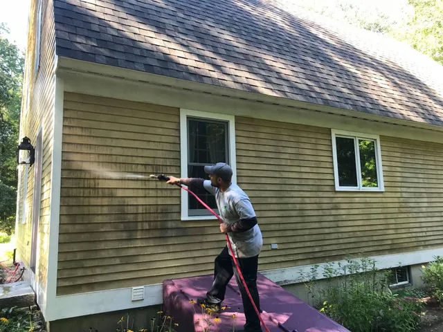 AQUA ENVIRONMENTAL POWER WASHING work photo