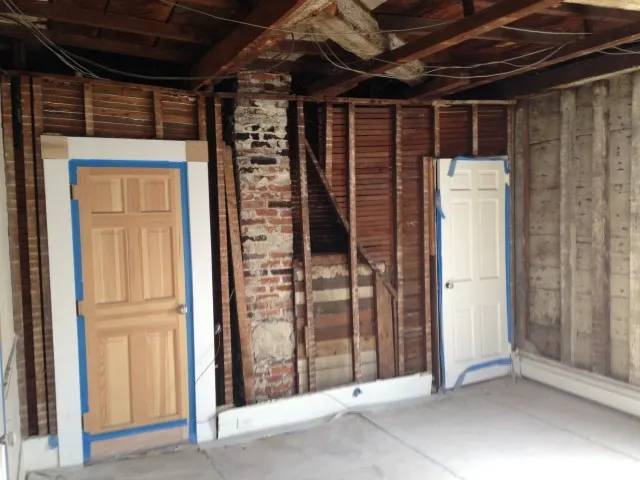 Custom carpentry project