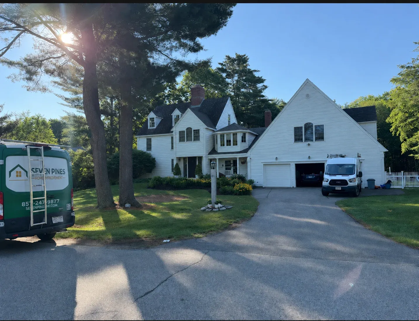 Seven Pines Home Improvement team and family in Shrewsbury, Massachusetts