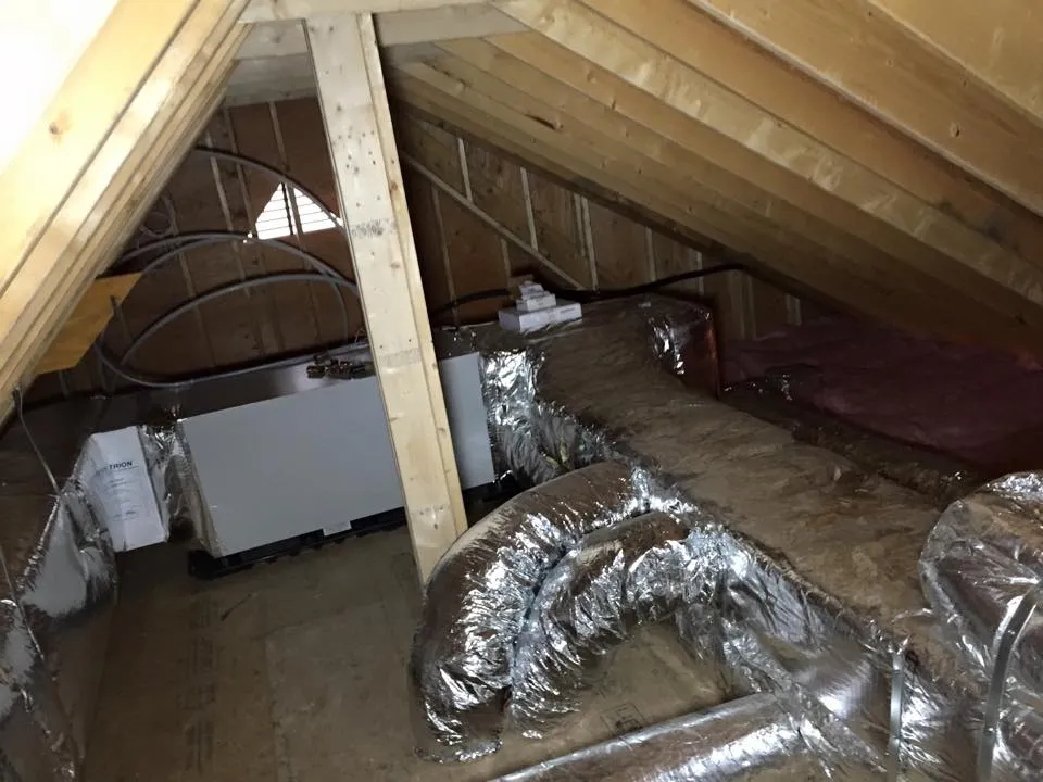 work photo from northernclimatehvac.com