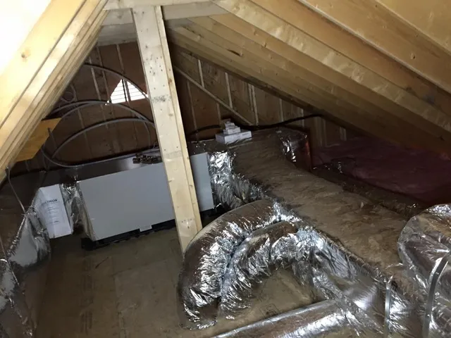 work photo from northernclimatehvac.com