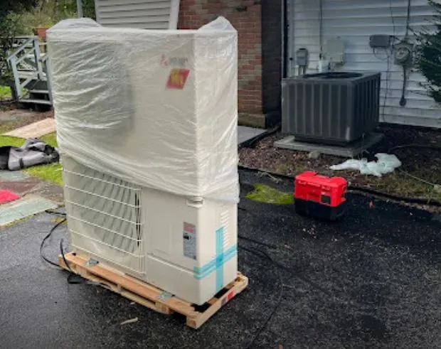 Accurate HVAC LLC installation project