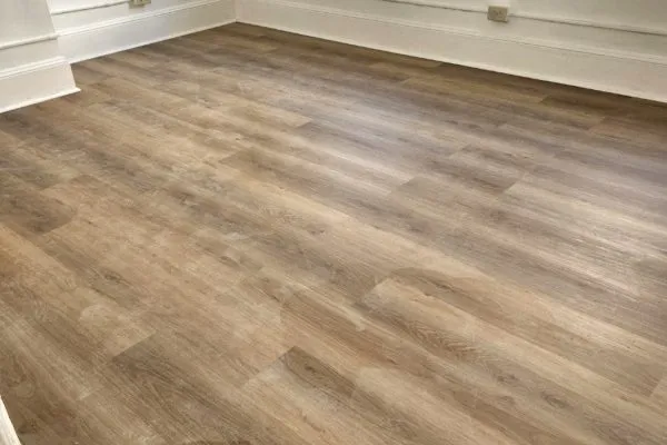 Finished hardwood flooring installed by Pillco Construction Corp