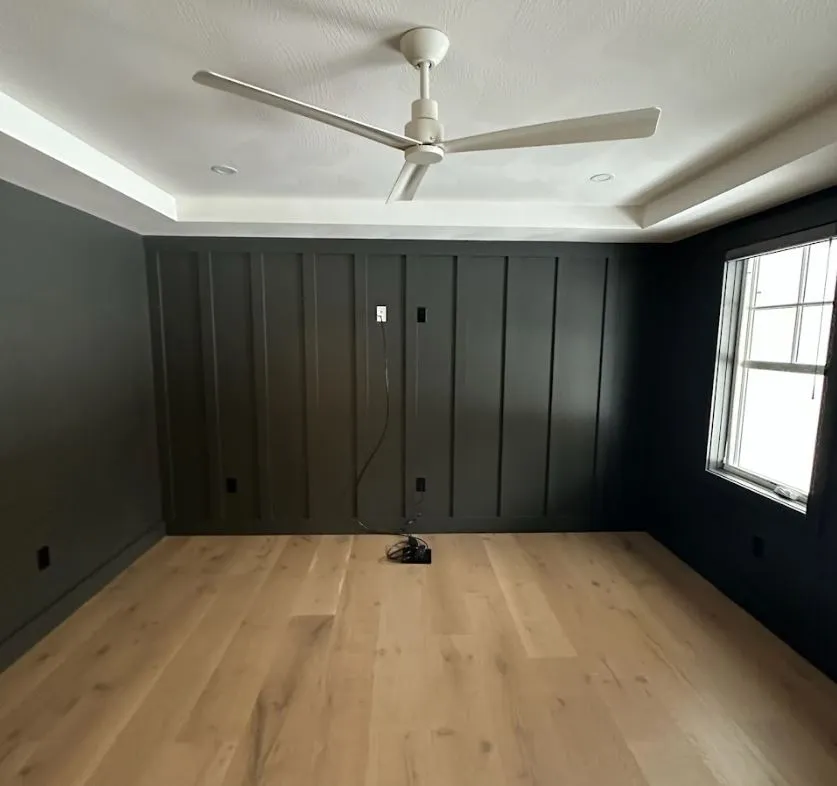 Kitchen cabinet refinishing before and after by High Power Pro Painting