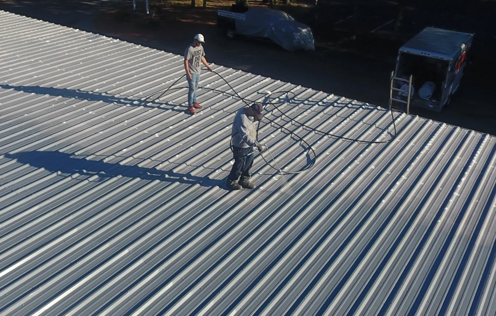 Roof Coatings on Cape Cod by HyTech Roofing