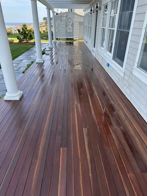 New England Exterior Renewal LLC- Pressure Washing Services RI work photo