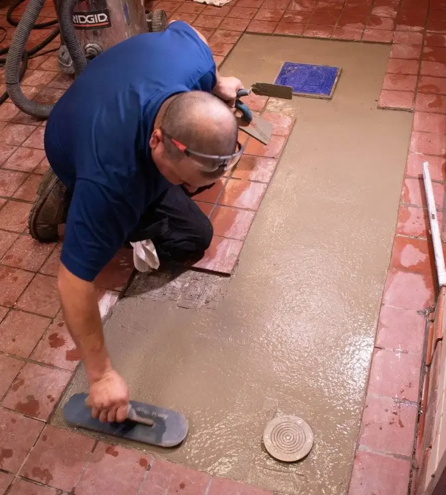 floor excavation and repair clear choice drain solutions