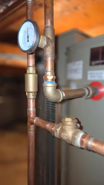 Copper mechanical piping