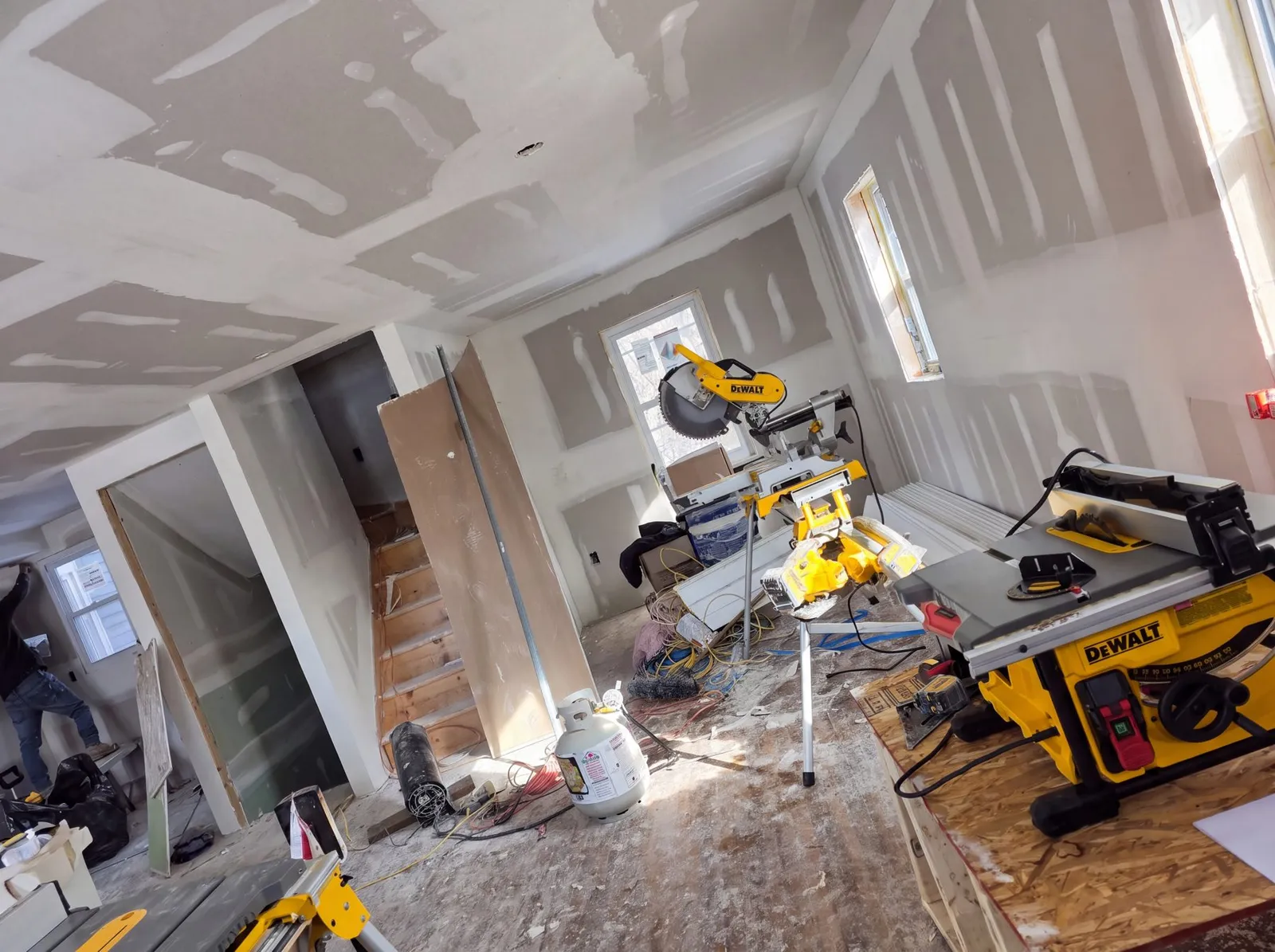 Renovation in progress