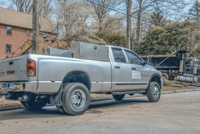 Snow Septic Repair - Truck