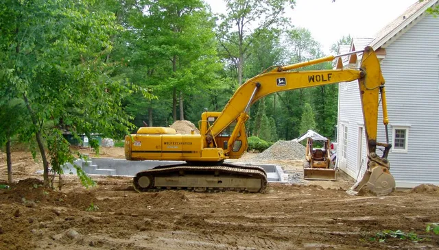 Wolf Excavation Company work photo