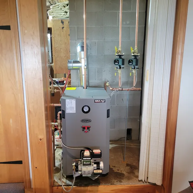 Schnopp heating and cooling work photo