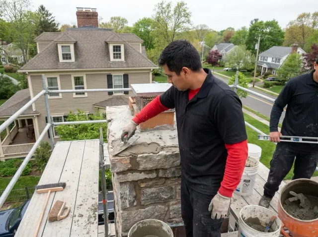 Chimney Masonry & Rebuild in Stamford, CT
