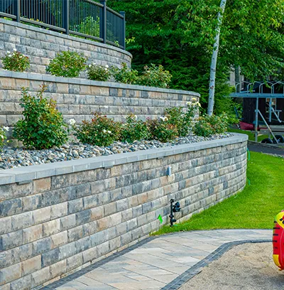 stone walls